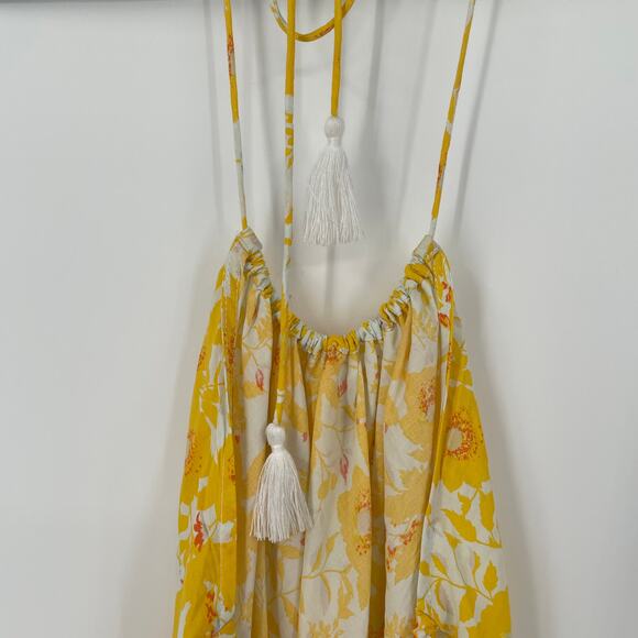 FREE PEOPLE INTIMATELY LIZA HALTER BODYSUIT SMALL - Picture 3 of 7